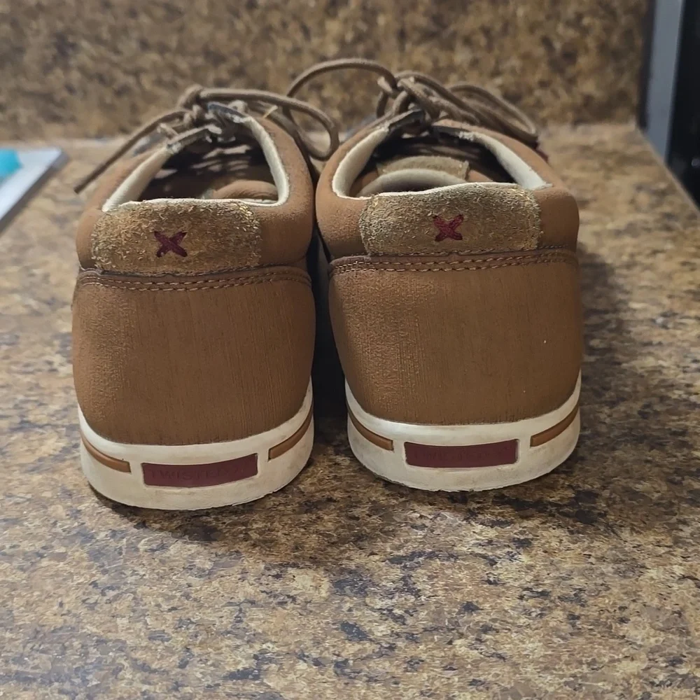 Twisted X Men's‎ Tan Boat Shoes Size 6M